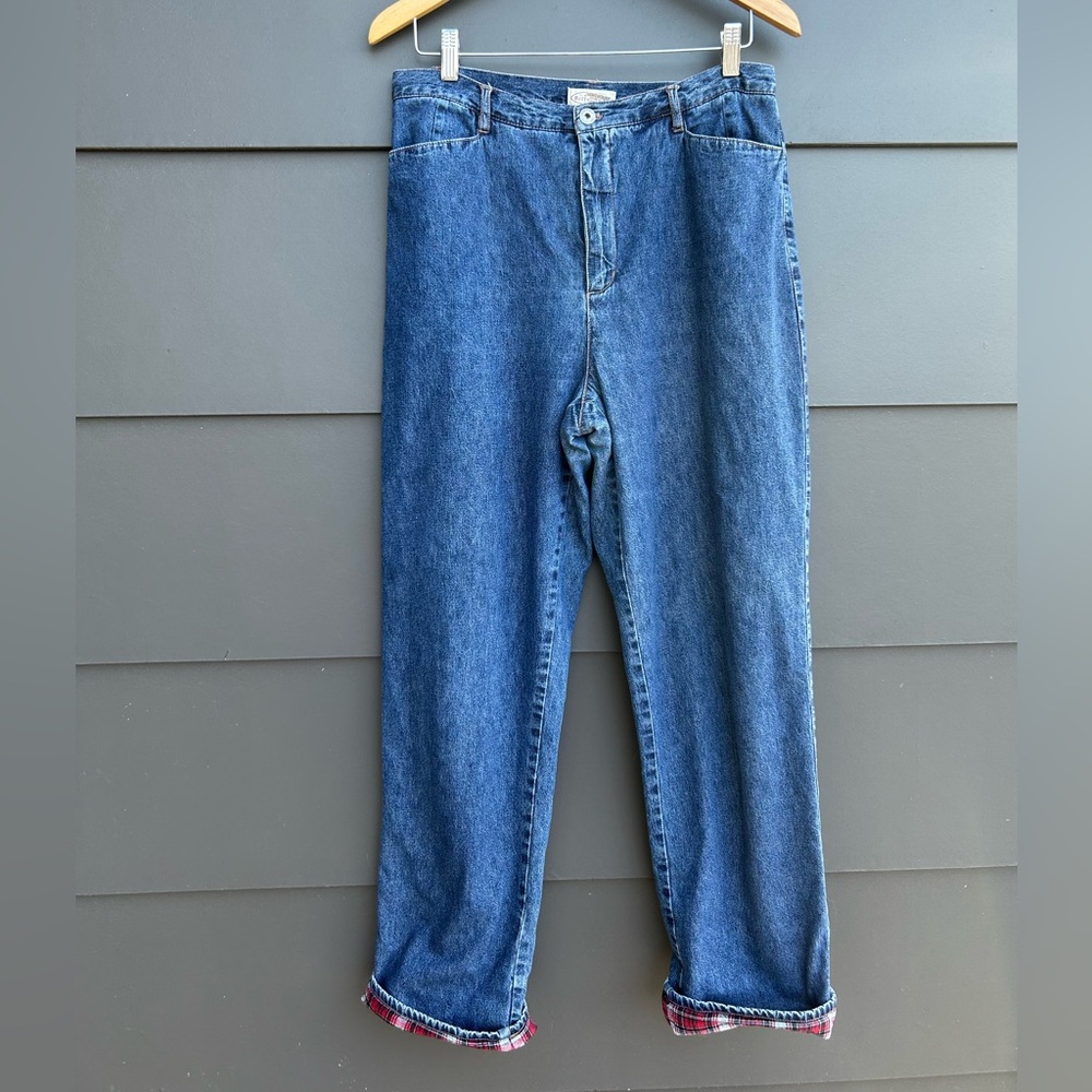 Vintage Northern Reflections Insulated Mom Style Jeans - Size 12
